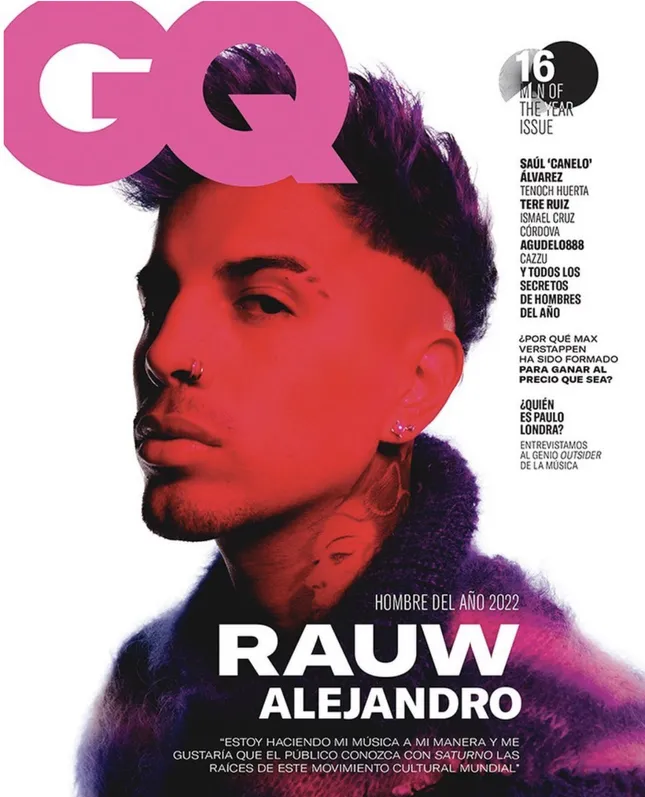 Rauw Alejandro x GQ México Cover