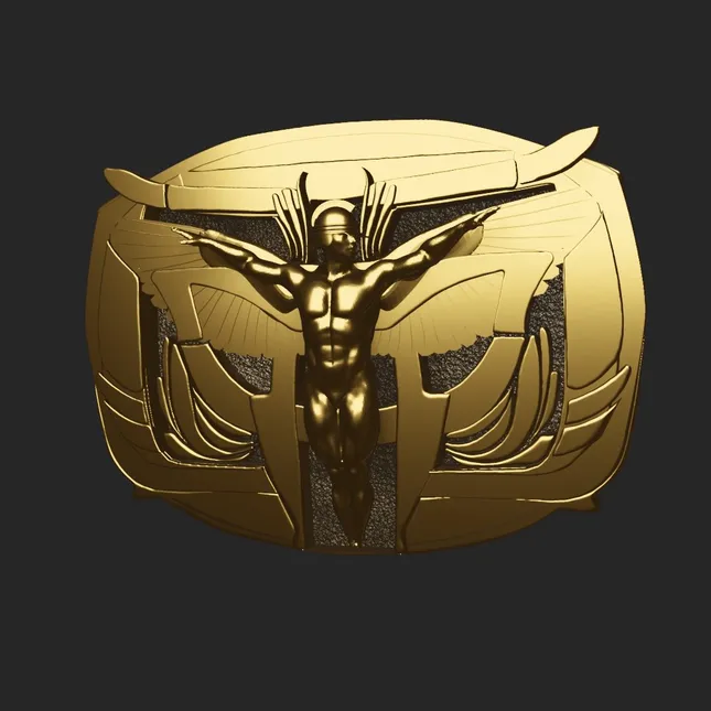 Custom belt and belt buckle renders for clients