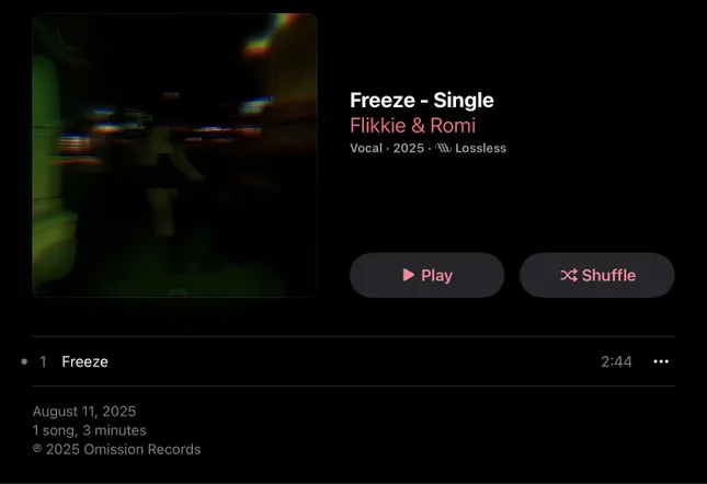 Freeze (feat. Romy Kim)