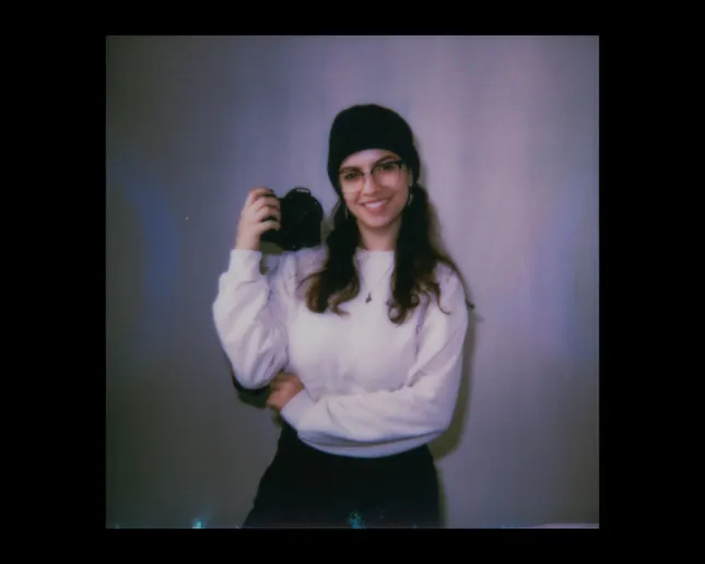 polaroid studio portraits