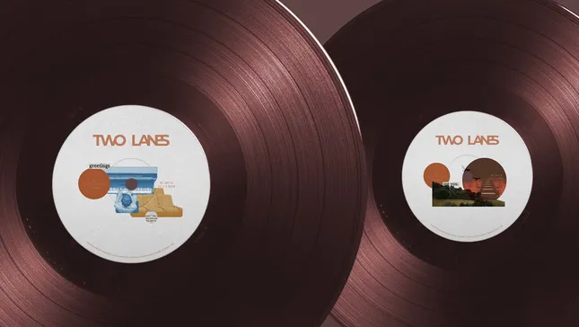 Vinyl Design - Two Lanes