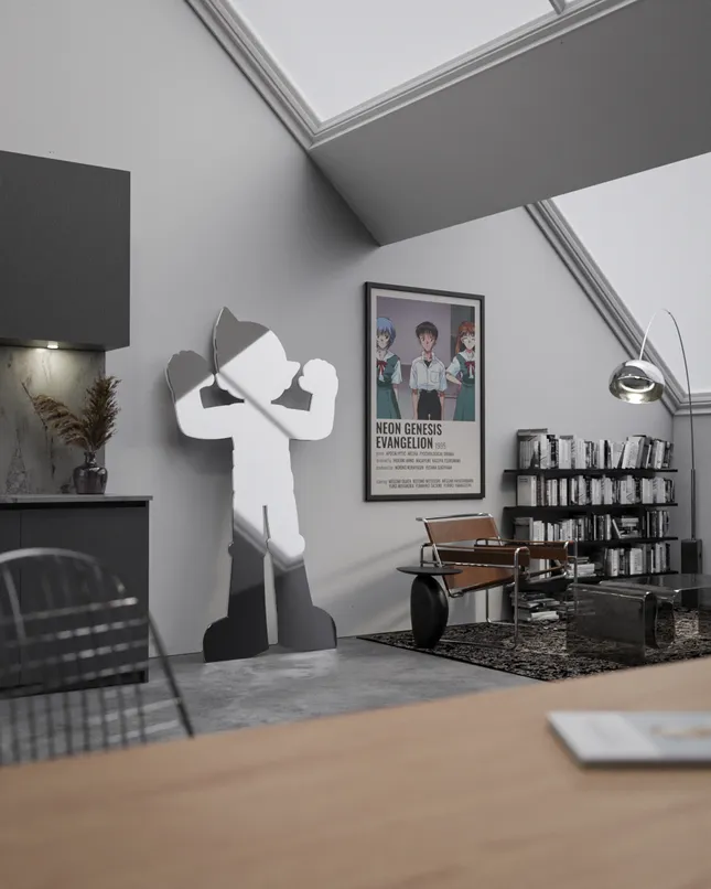 Custom Astroboy Mirror