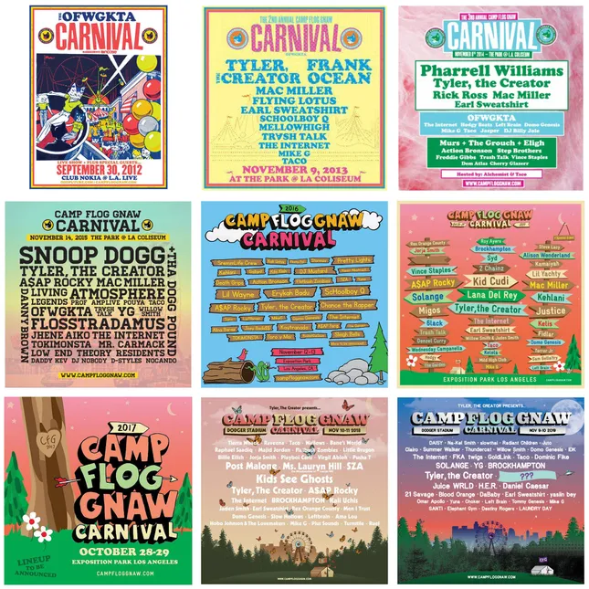 Camp Flog Gnaw Festival - Art Director & Designer