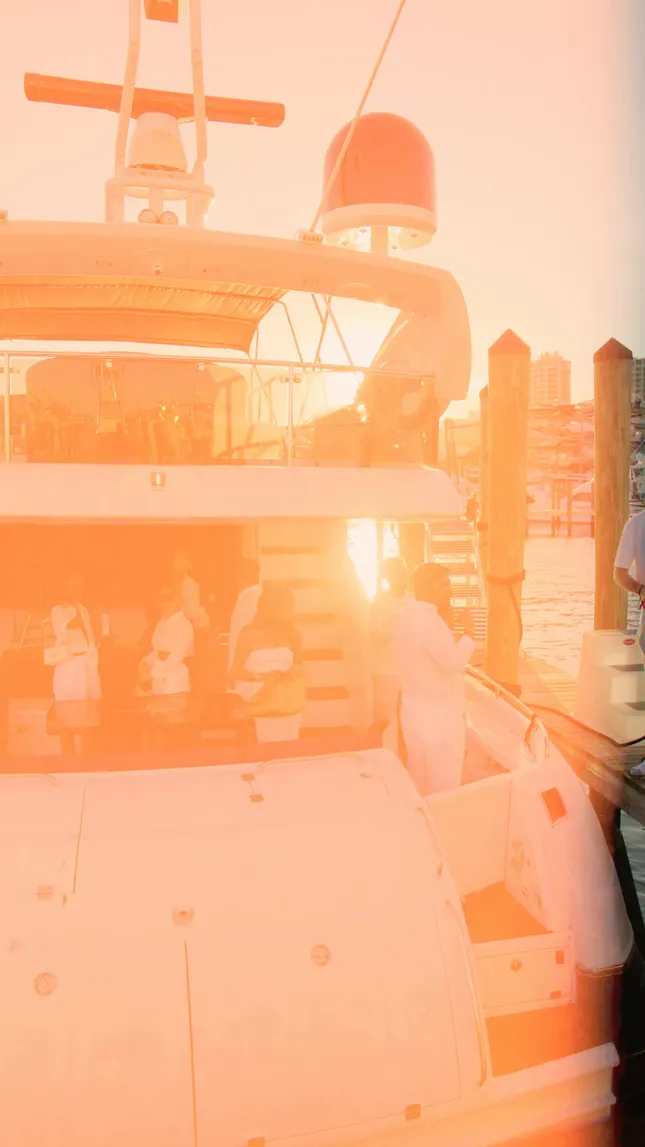 Santoli Napoli yacht party