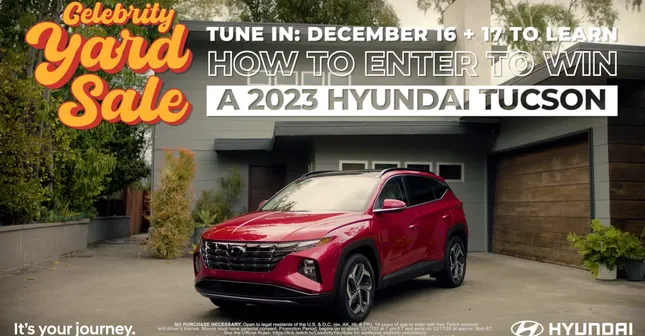 Twitch x Hyundai - Celebrity Yard Sale Ad Spot