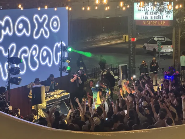 Maxo Kream Animated Stage Visuals