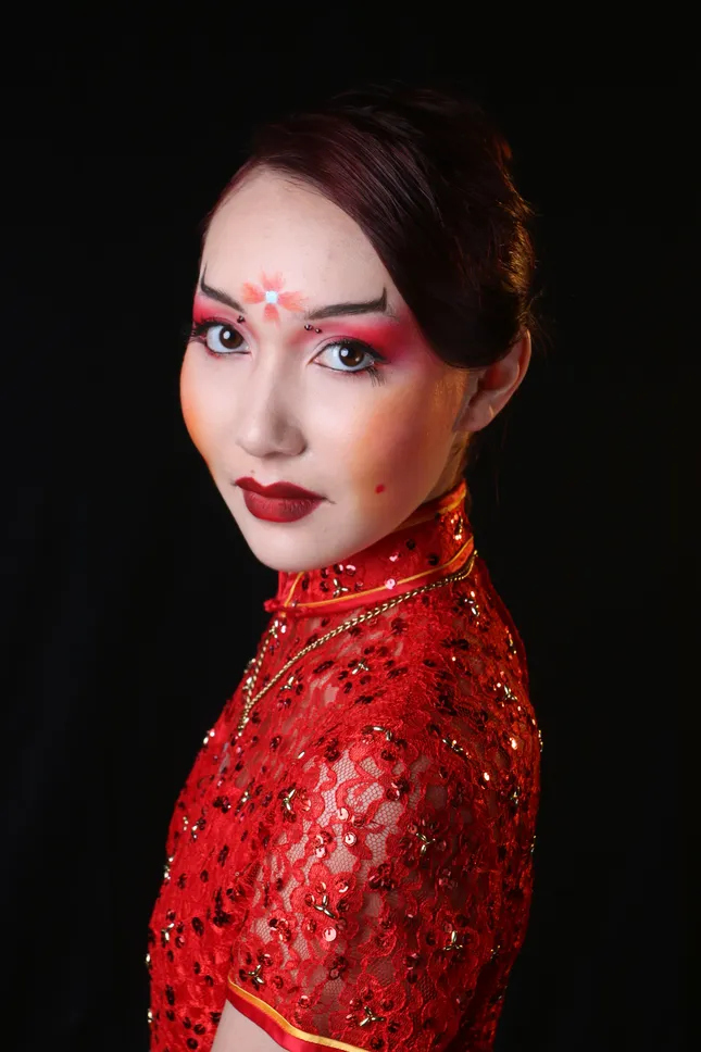 Memoirs of a Geisha inspired makeup