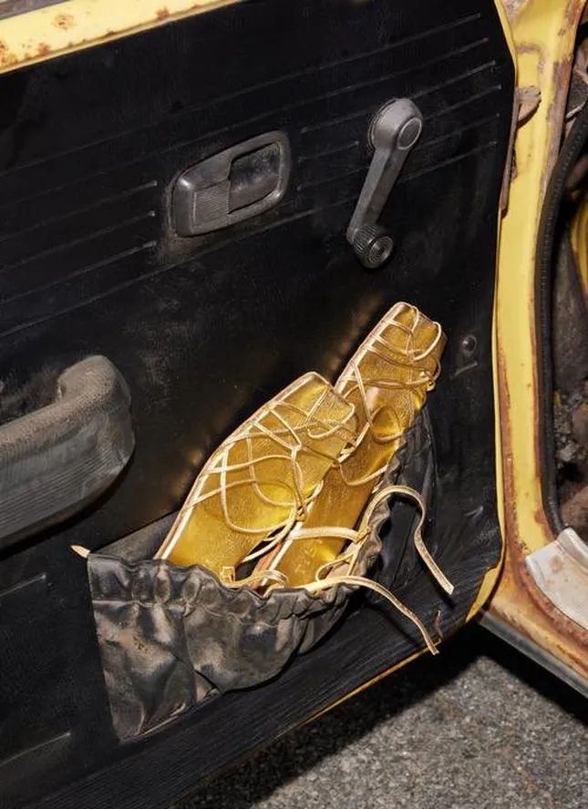 Shoe prop styling — Tibi 2025