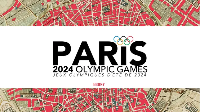 Paris Olympics coverage by Ebony Magazine