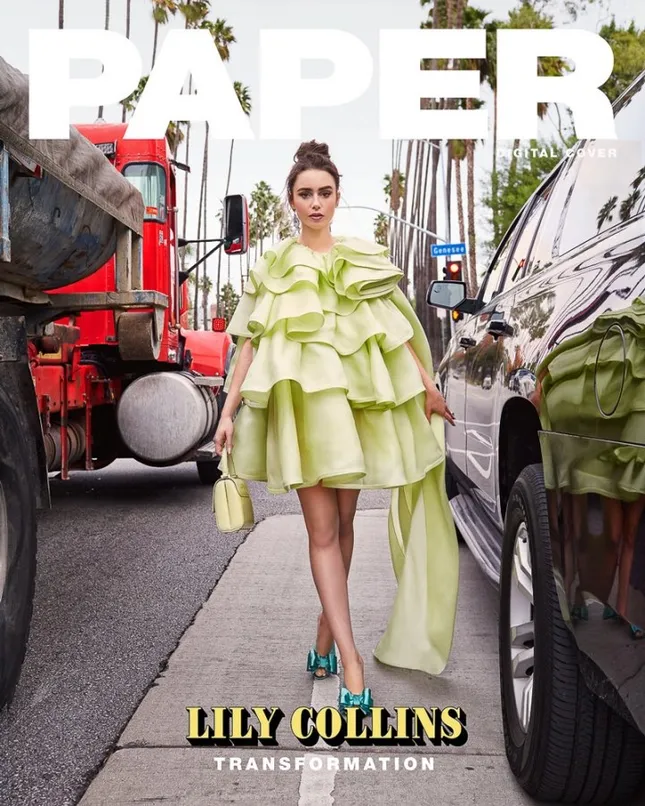 Lilly Collins | Paper Magazine | April 2019