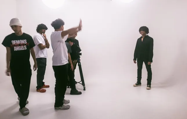 BTS Bryant barns Music video shoot