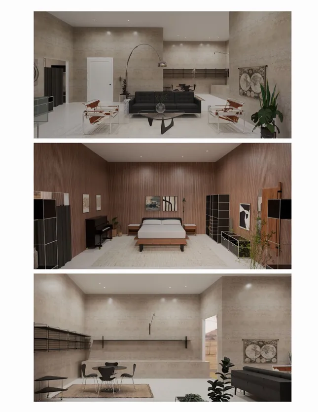 Contemporary Modern Industrial Interior