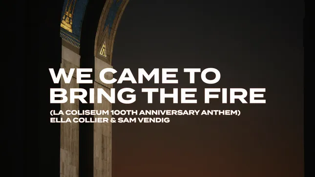 Ella Collier & Sam Vendig - WE CAME TO BRING THE FIRE (LA Coliseum 100th Anniver