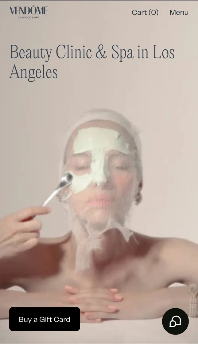 Website Development / Marketing Vendome Clinique