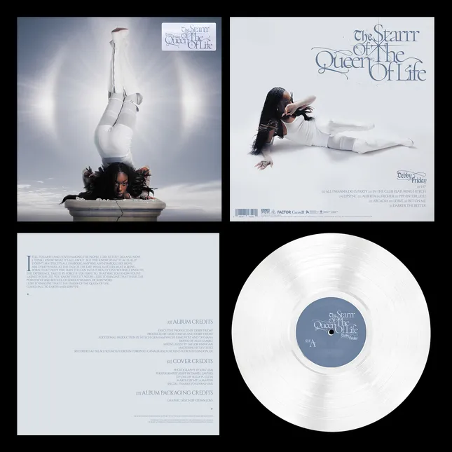 Album Packaging for Debby Friday