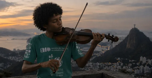 Rio de Janeiro's ONG - Mix of client's archive and AI production