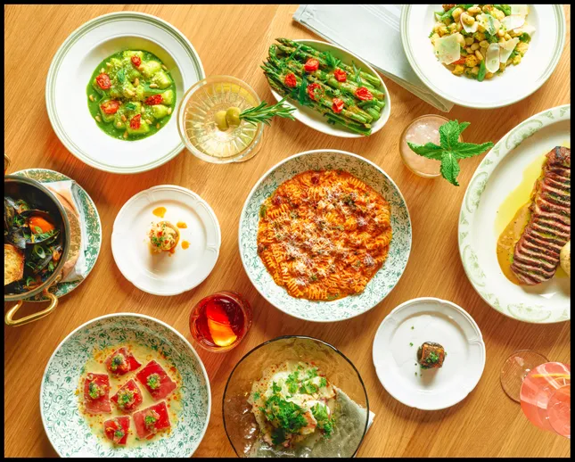 La Serre first menu