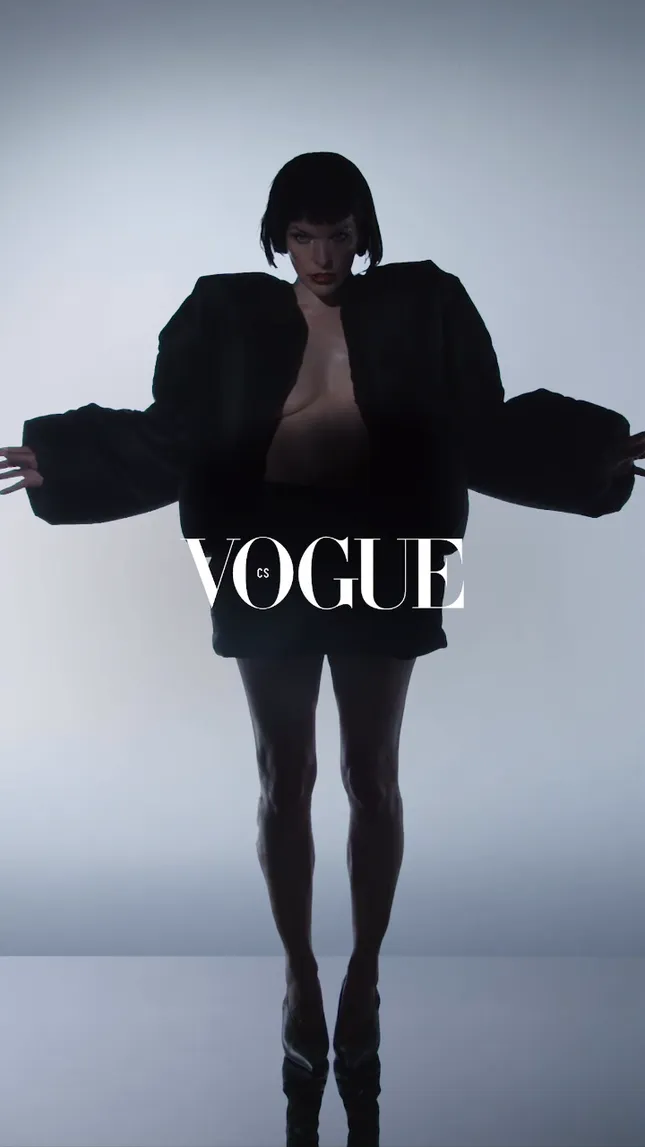 Mila Jovovich for Vogue