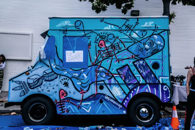 adidas collaborative mural