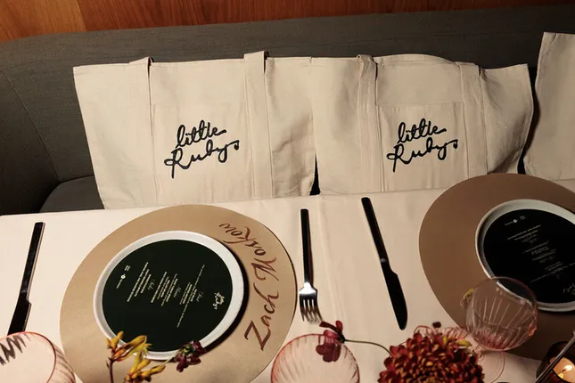 Little Ruby’s Cafe Matesgiving, Menu Design (2025)