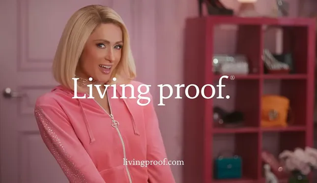Paris Hilton x Living Proof