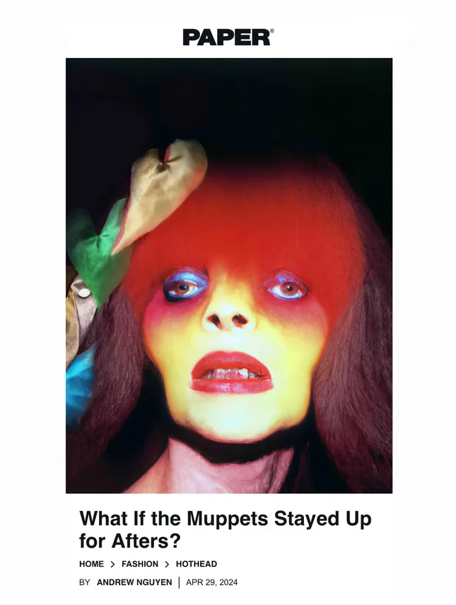 HOTHEAD for Paper Mag