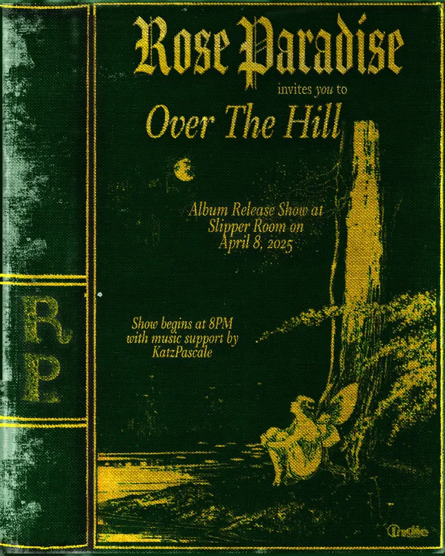 Over The Hill Album Release Show Poster