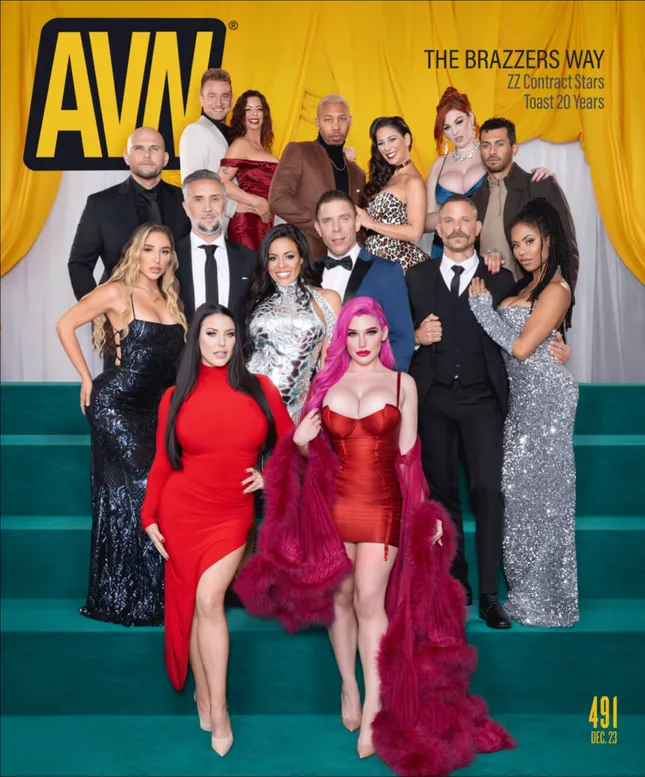 Cover work for the 20th anniversary Brazzers