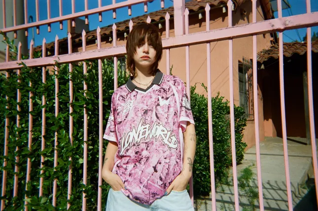 Loneworld / Pink Camo Jersey