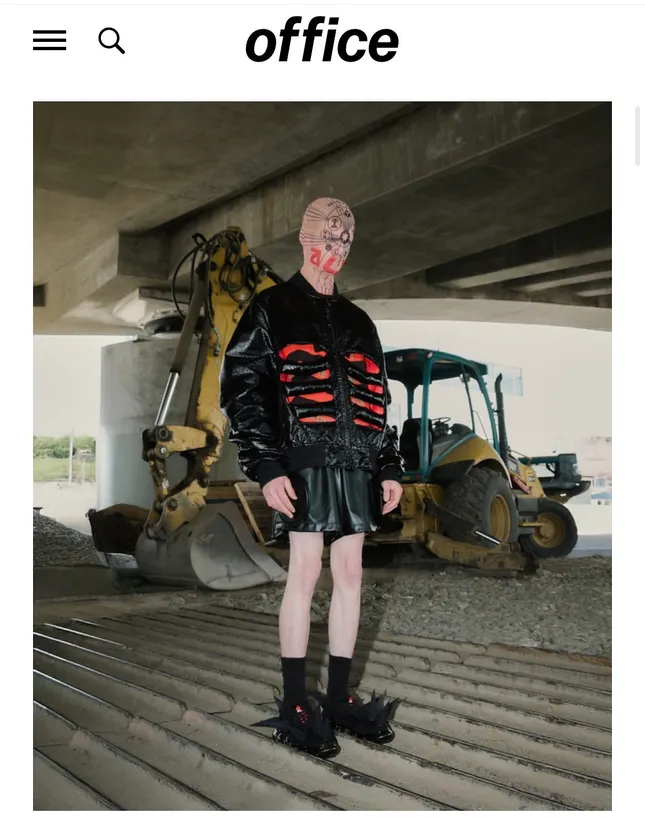 @officemagazinenyc 🩸 @grounds.official x @waltervanbeirendonckofficial for @h_lorenzo