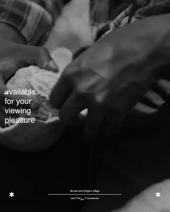 The Sun Won’t Forget A Village.