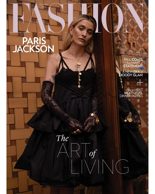 Editorial Paris Jackson for the November Cover of Fashion Canada Magazine