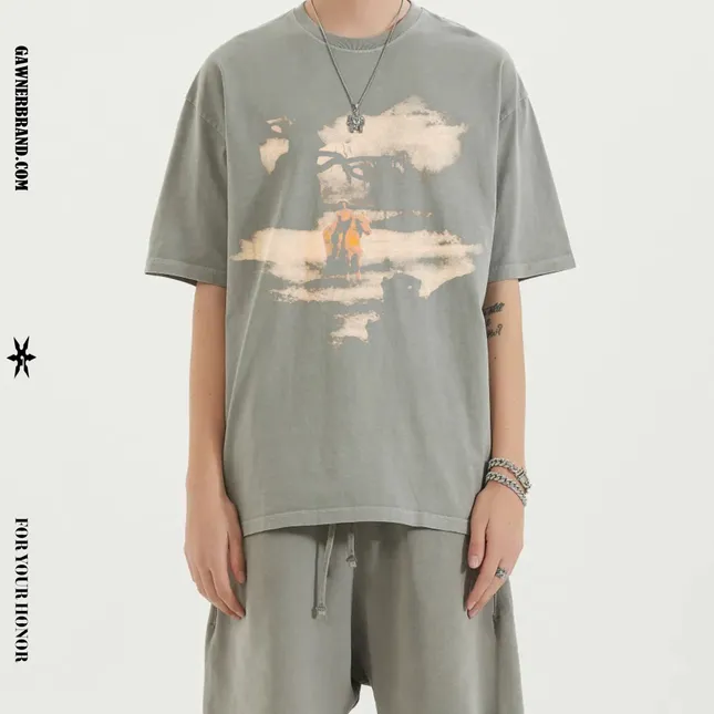 Gawner River Of Memories Grey T-Shirt