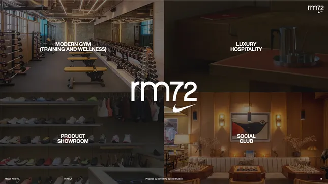 Nike rm72 Brand Playbook