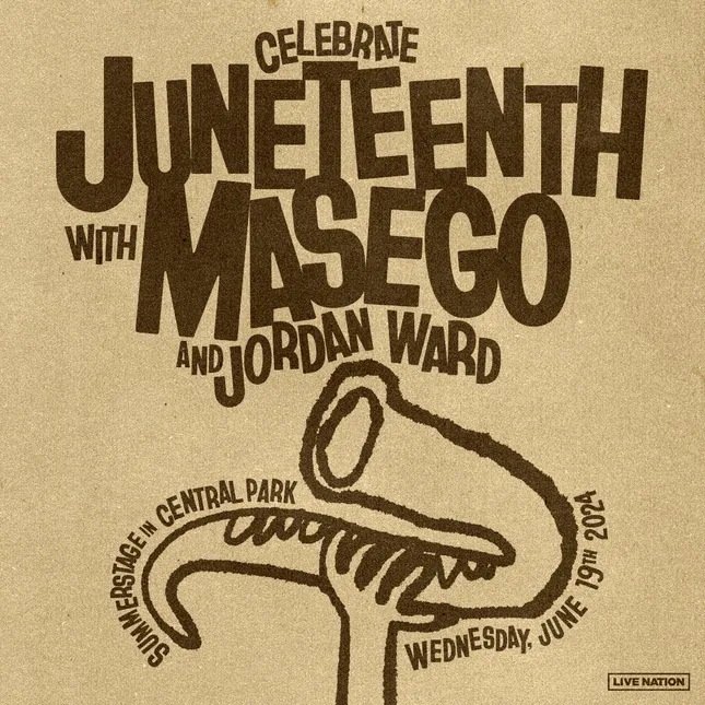 Juneteenth NYC Summerstage Flyer
