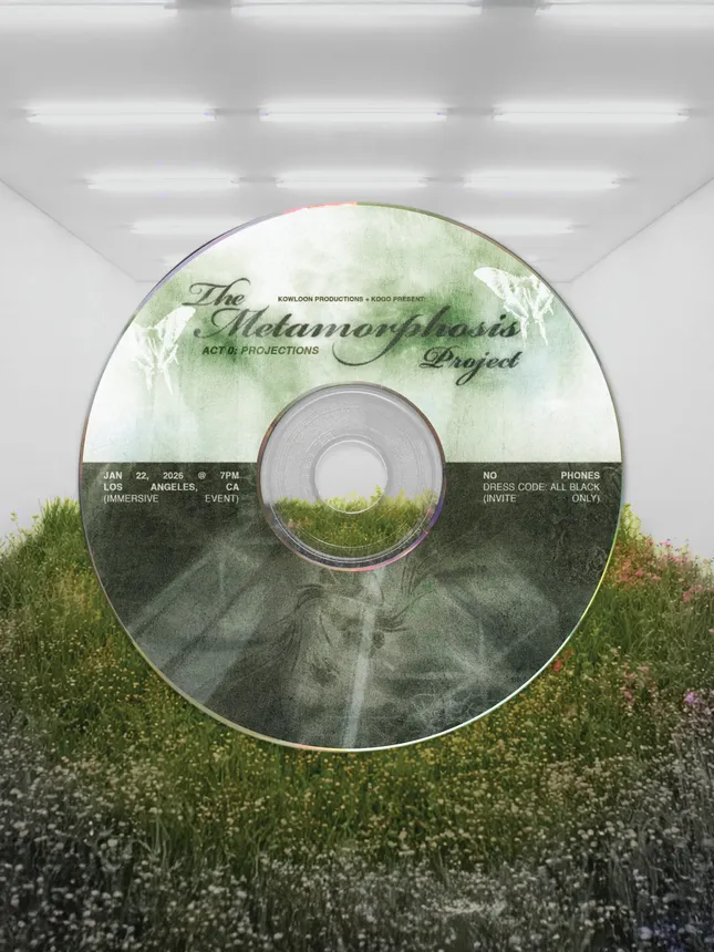 Flyer Design for Deb Fan Live Series: The Metamorphosis Project