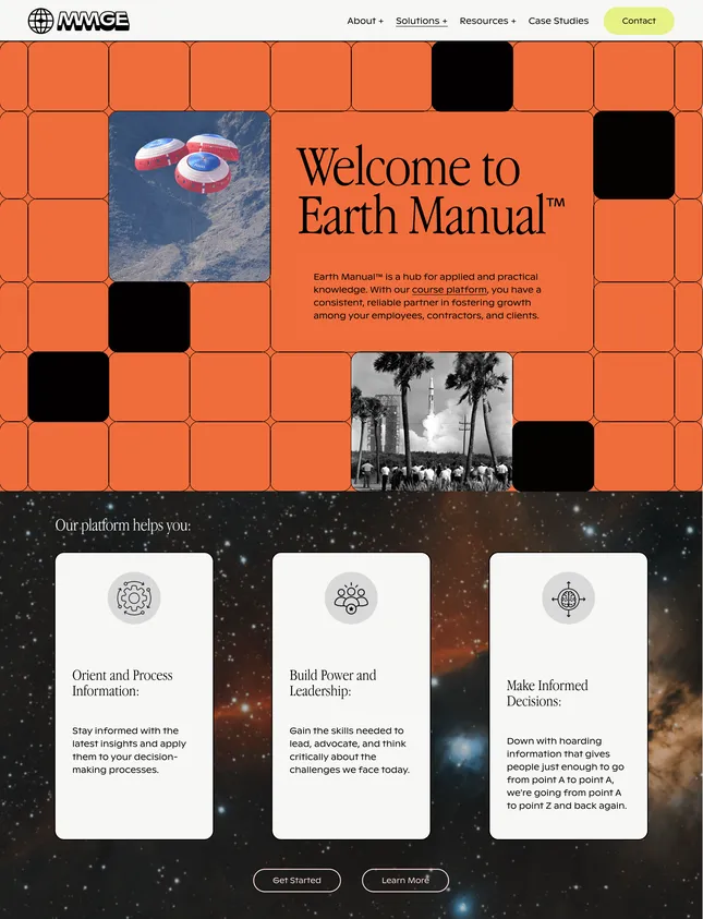 Earth Manual Sales Page