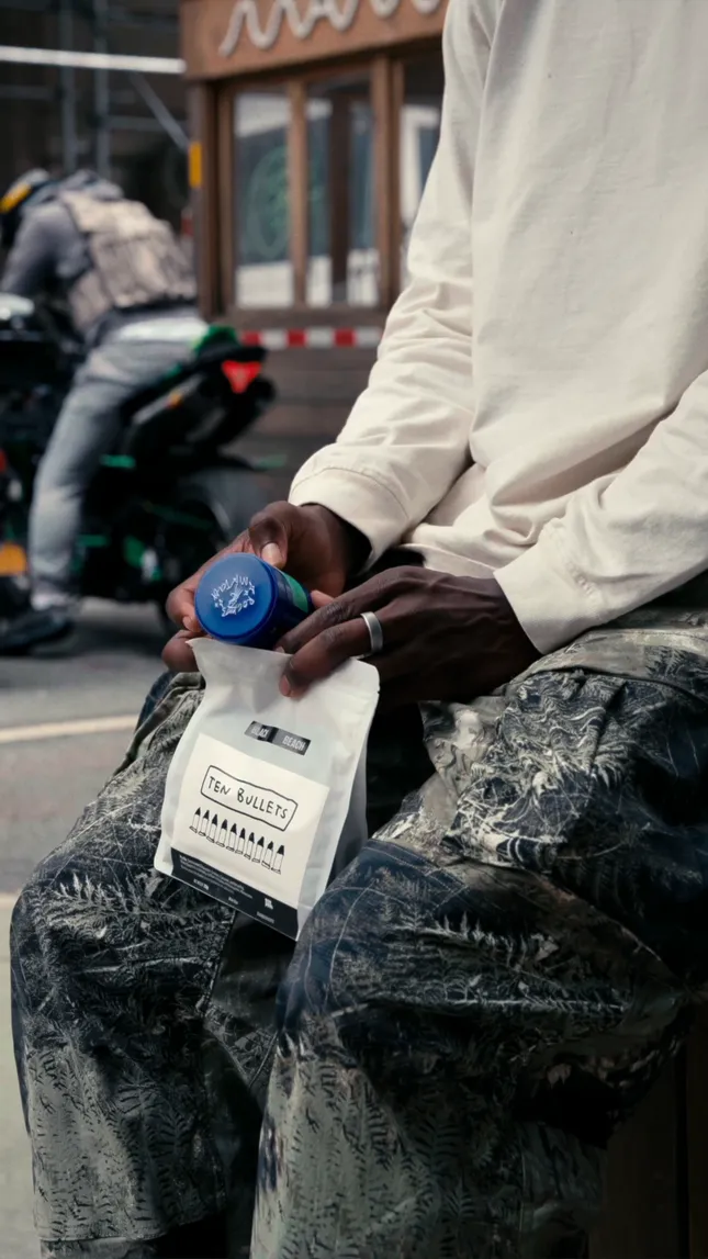 Rocky's Matcha x Tom Sachs' Bodega 245 Pop Up
