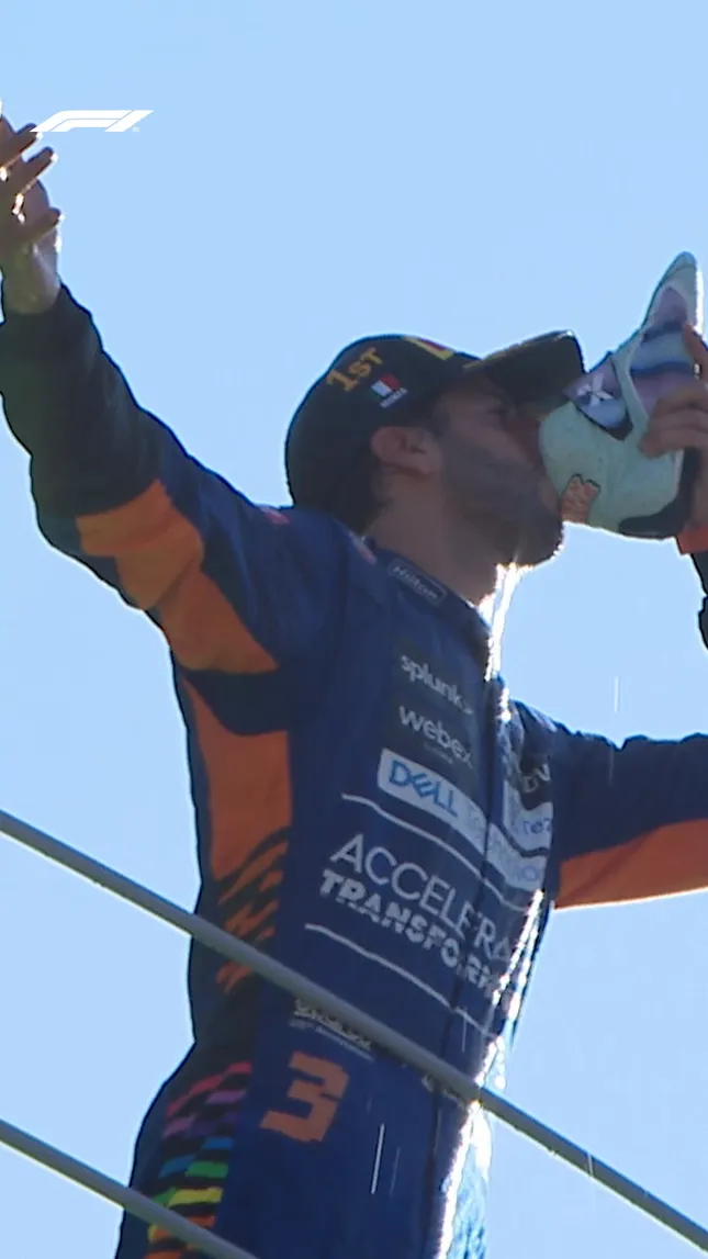 Shoey for F1 Las Vegas