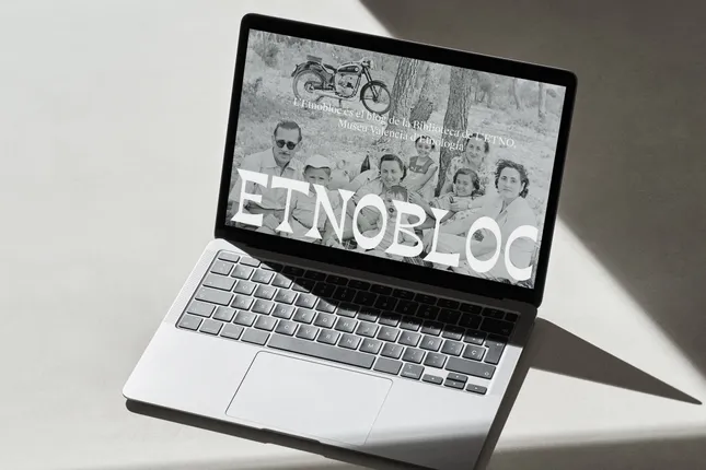 Etnobloc online magazine web design