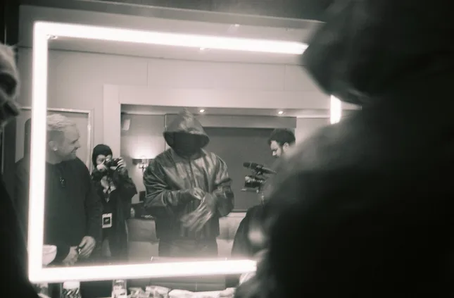 getting Ty$ ready (assistant to the stylist /personal 2nd shooter bts)