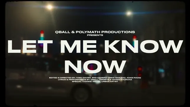 Let Me Know Now by QBall