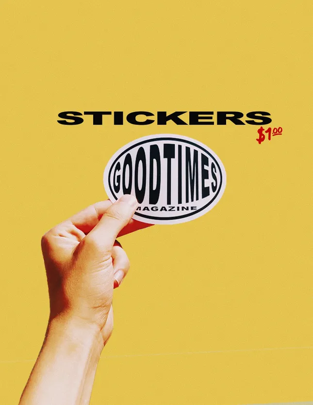 Good Times Magazine Merchandise (2018)