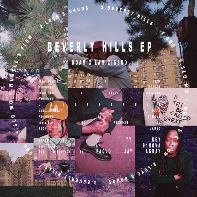 (Lam Zigbuo x Roam) Beverly Hills EP Campaign + EP Cover Photos