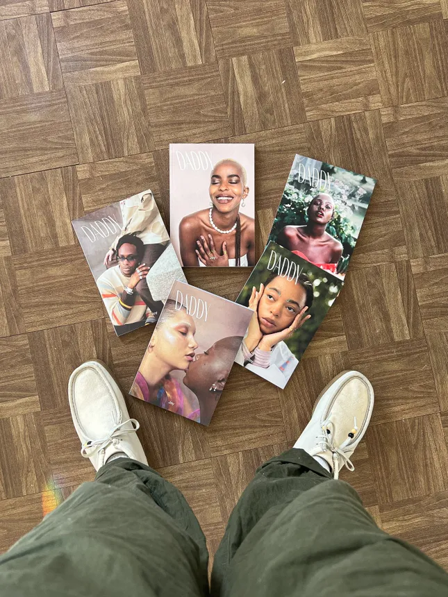 Covers for Daddy Magazine.