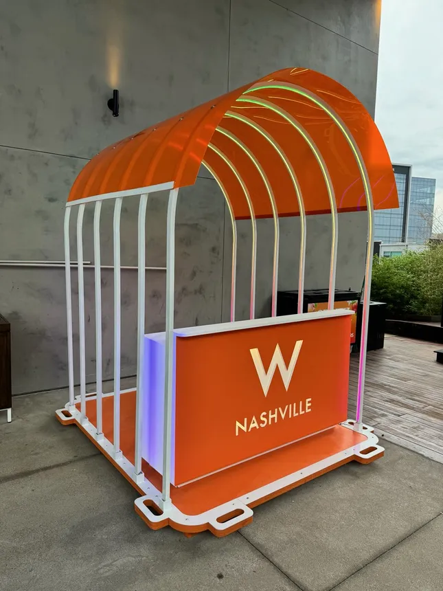 W Hotel - Outdoor DJ Booth
