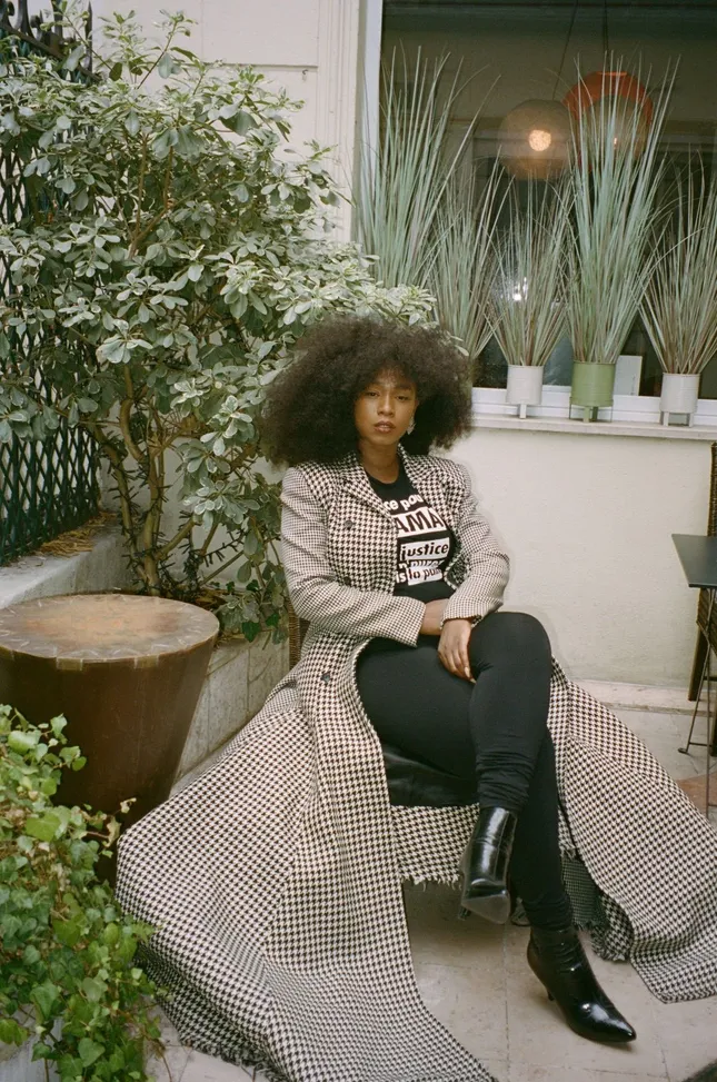 Assa Traoré for Marine Serre