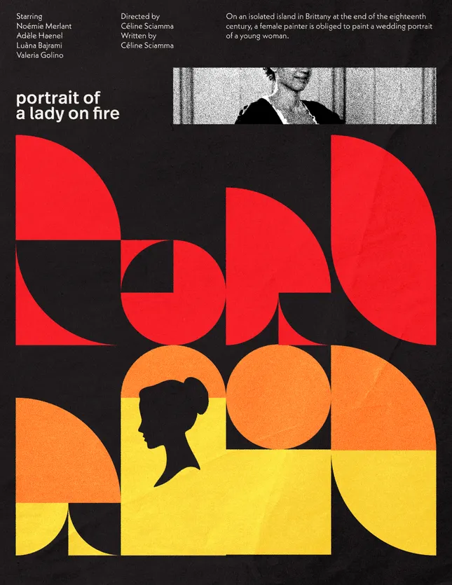 "Portrait of a Lady on Fire" Movie Poster