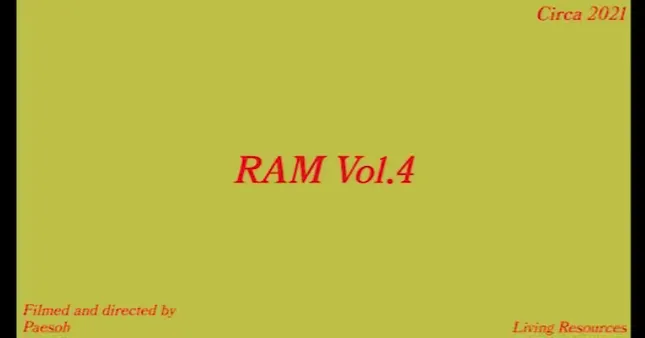 RAM Volume 4 - 2021
