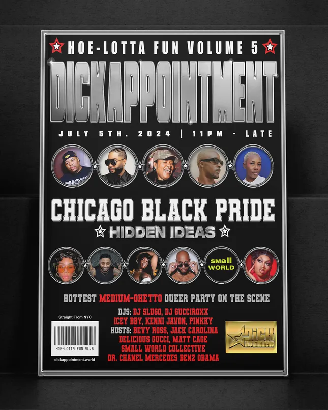 DICKAPPOINTMENT x HOE-LOTTA FUN VL5 | FLYERS